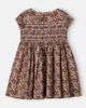 Bonpoint Bonpoint Duchesse shirred floral cotton dress - 3