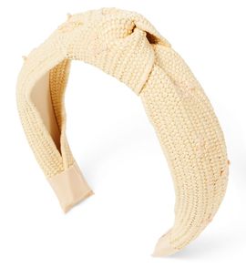 Bonpoint Bonpoint Edeline bow-detail raffia headband