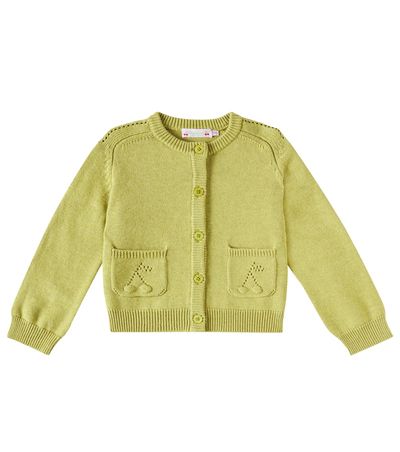 Bonpoint Bonpoint Elisea wool and cotton cardigan