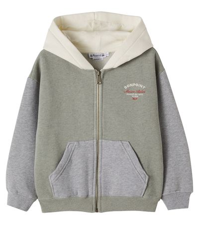 Bonpoint Bonpoint Elroy cotton-blend hoodie