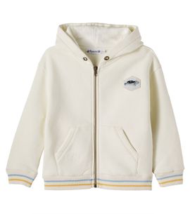 Bonpoint Bonpoint Elroy cotton jersey zip-up hoodie