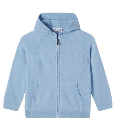 Bonpoint Bonpoint Elyan cashmere zip-up hoodie