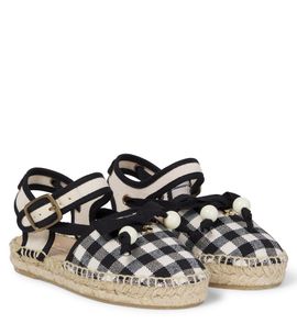 Bonpoint Bonpoint Evila gingham espadrille sandals
