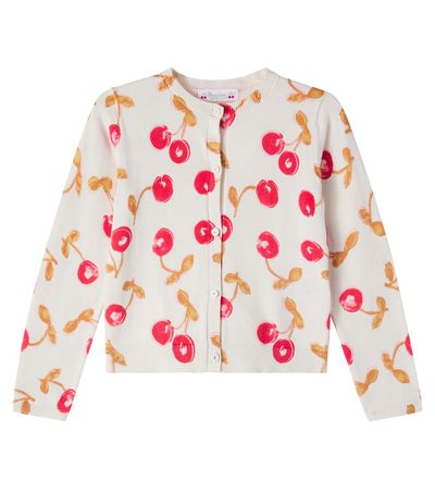 Bonpoint Bonpoint Feli printed cotton cardigan