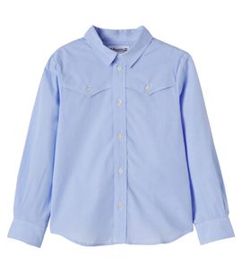 Bonpoint Bonpoint Jared cotton poplin Western shirt