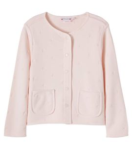 Bonpoint Bonpoint Jeanna embroidered cotton jacket