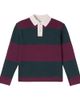 Bonpoint Bonpoint Jenson striped wool polo sweater - 1