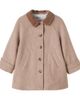 Bonpoint Bonpoint Jiba velvet-trimmed wool-blend coat - 1