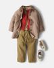 Bonpoint Bonpoint Jiba velvet-trimmed wool-blend coat - 2