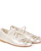 Bonpoint Bonpoint Joie metallic leather ballet flats - 1