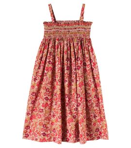 Bonpoint Bonpoint Labaille floral shirred cotton dress
