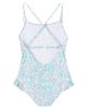 Bonpoint Bonpoint Lacey floral ruffled swimsuit - 3