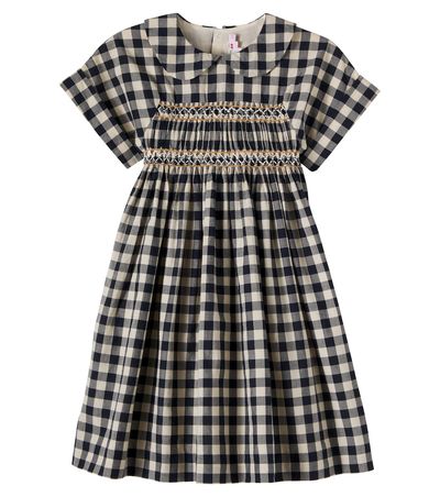 Bonpoint Bonpoint Lelou gingham cotton dress