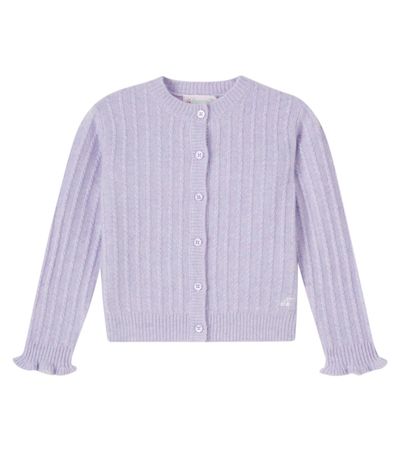 Bonpoint Bonpoint Lena cable-knit cashmere cardigan