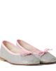 Bonpoint Bonpoint Lisa bow-detail glitter ballet flats - 1