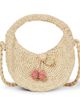 Bonpoint Bonpoint Loulou raffia shoulder bag - 1
