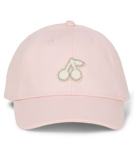Bonpoint Bonpoint Lyna bow-detail cotton baseball cap