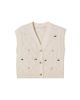 Bonpoint Bonpoint LYS embellished wool and cotton vest - 1