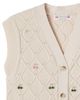 Bonpoint Bonpoint LYS embellished wool and cotton vest - 4