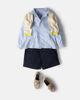 Bonpoint Bonpoint Mael striped cotton poplin shirt - 2