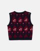 Bonpoint Bonpoint Maelle argyle wool sweater vest - 3