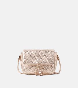 Bonpoint Bonpoint Malory quilted metallic leather shoulder bag