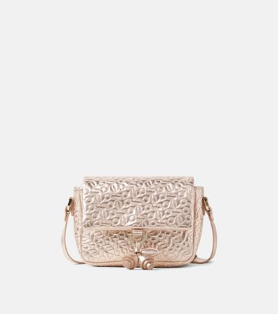 Bonpoint Bonpoint Malory quilted metallic leather shoulder bag