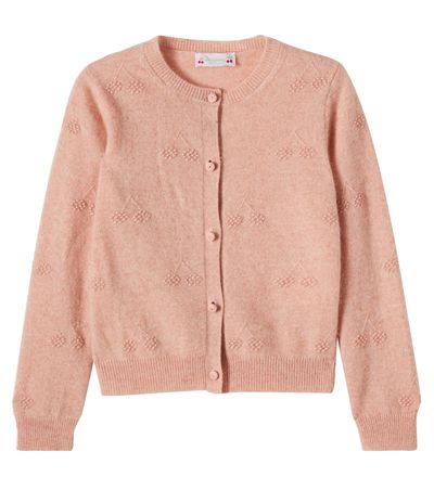 Bonpoint Bonpoint Manon embroidered cashmere cardigan
