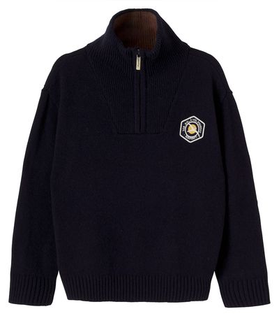 Bonpoint Bonpoint Marinus wool half-zip sweater