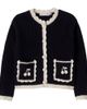 Bonpoint Bonpoint Marlys wool and cotton cardigan - 1