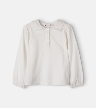 Bonpoint Bonpoint Meena cotton jersey blouse