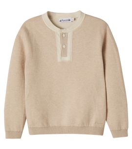 Bonpoint Bonpoint Miro cotton-blend sweater