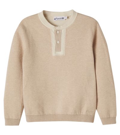 Bonpoint Bonpoint Miro cotton-blend sweater