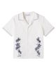 Bonpoint Bonpoint Steve embroidered cotton poplin shirt - 1