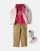 Bonpoint Bonpoint Tita embroidered cotton fleece hoodie - 2