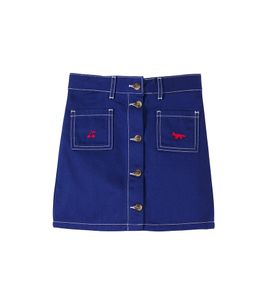 Bonpoint Bonpoint x KitsunÃ© Laurine denim skirt