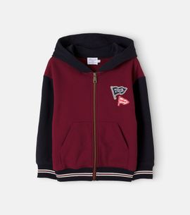 Bonpoint Bonpoint x Maison Kitsuné cotton zip-up hoodie