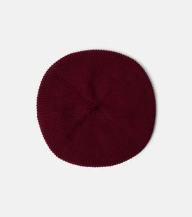 Bonpoint Bonpoint x Maison Kitsuné embroidered cotton and cashmere beret