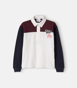 Bonpoint Bonpoint x Maison Kitsuné Mederic piqué polo shirt