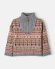 Bonton Bonton Léonard jacquard half-zip sweater - 1