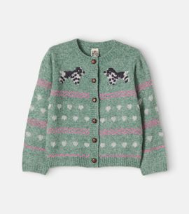 Bonton Bonton Paula intarsia cardigan