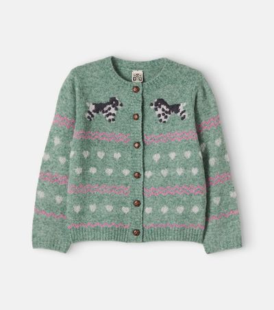 Bonton Bonton Paula intarsia cardigan
