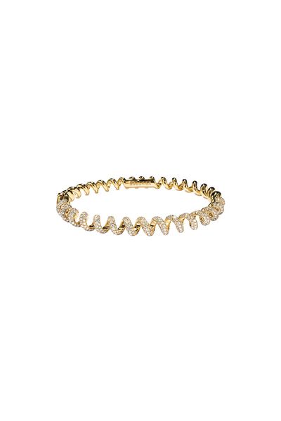 Boochier Boochier Slinkee Diamond Bangle Bracelet