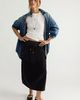 Boom Shankur Boom Shankar Cord Guru Midi Skirt - 1