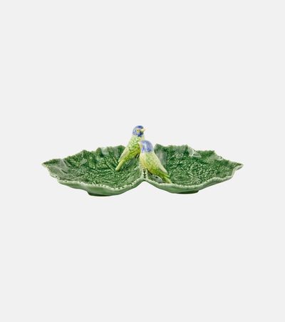 Bordallo Pinheiro Bordallo Pinheiro CinerÃ¡ria Double Leaf bowl