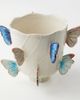 Bordallo Pinheiro Bordallo Pinheiro Cloudy Butterflies Small vase by Claudia Schiffer - 3