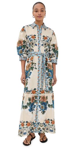 Borgo de Nor - Women's Daniela Floral Tiered Midi-Dress