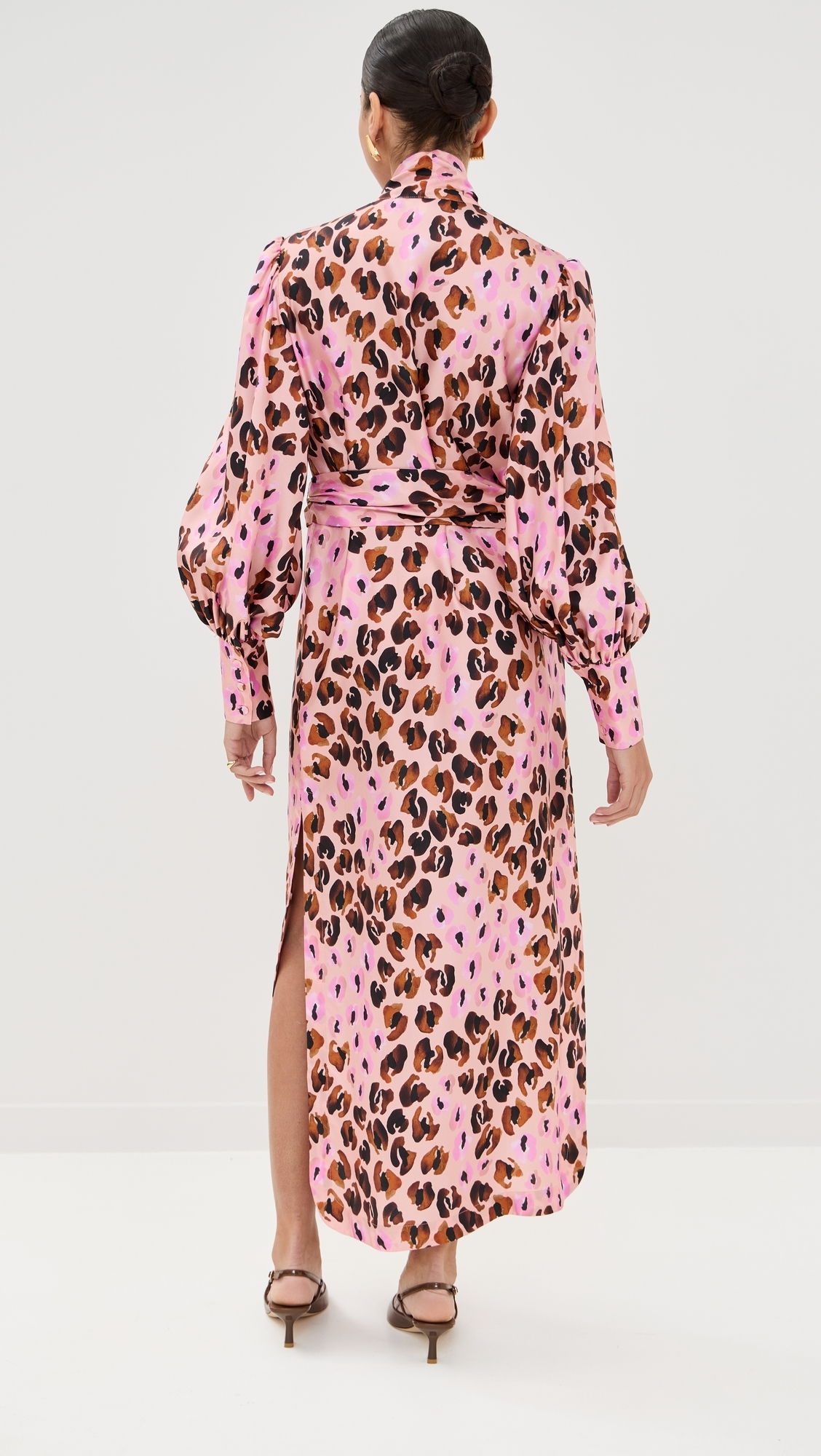 borgo de nor pink dress Bianca Cotton Maxi Dress