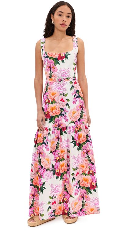 Borgo de Nor Borgo de Nor Davie Dress Peony Drip