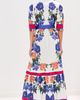 Borgo de Nor Borgo de Nor Marni Dress Floral Candy P. Ment - 3